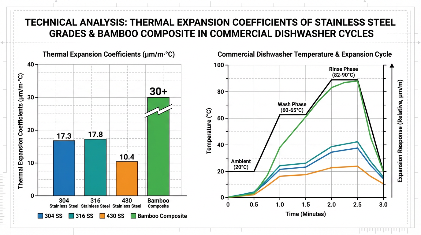 Thermal Shock Resistance in Commercial Dishwashing: Why Material Selection Matters for Corporate Cutlery Longevity