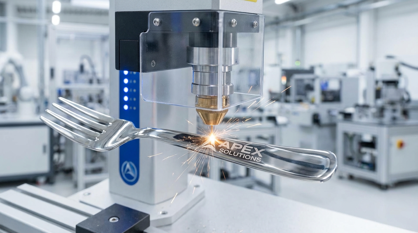 Logo Customisation for Eco-Friendly Cutlery: Laser Engraving vs Screen Printing